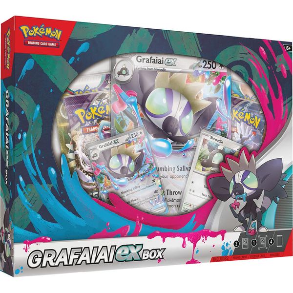 Hovedbilde Pokemon Grafaiai EX Box (1 pr kunde)