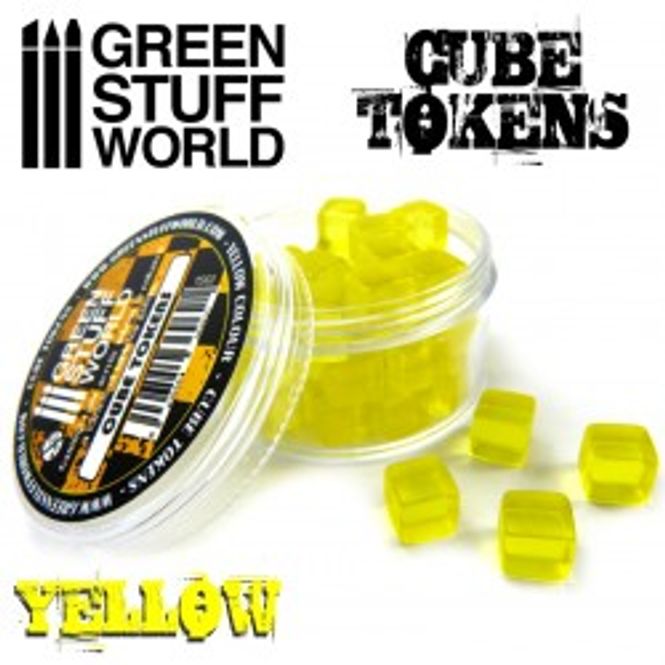 Hovedbilde GSW Cube Tokens Yellow (50)