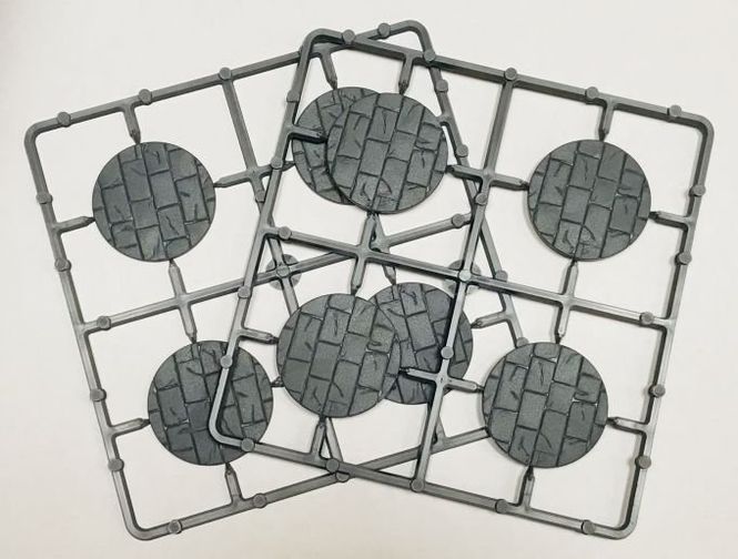 Hovedbilde Renedra 40mm Paved Plastic Bases (8)