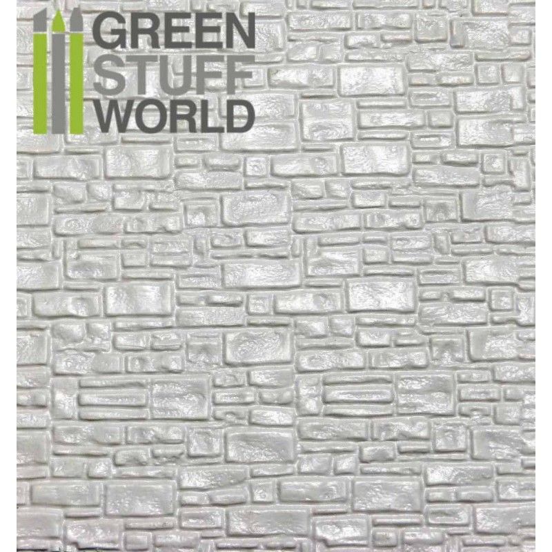 ABS Smooth Rock Wall Plasticard 1mm