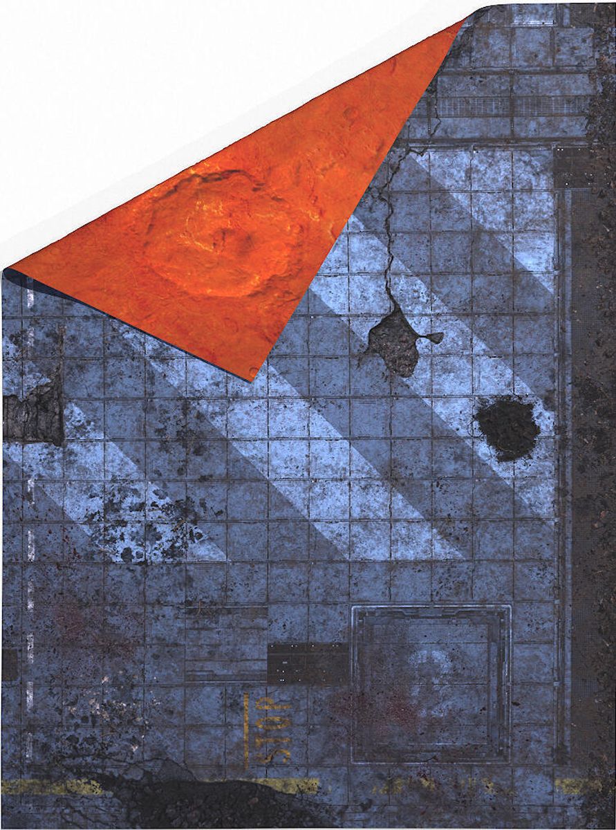 22x30 Cyberpunk and Mars Doublesided (Gamemat.eu)