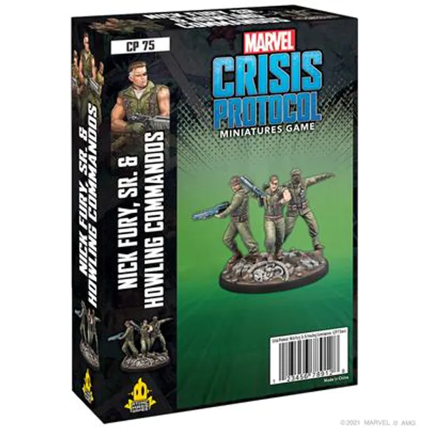Hovedbilde Marvel Crisis Protocol: Nick Fury Sr. & Howling ...