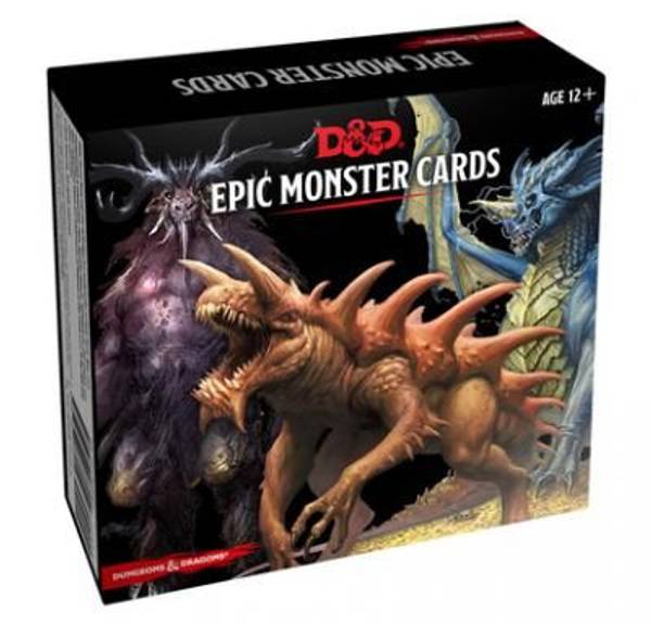 Hovedbilde D&D Epic Monsters Cards