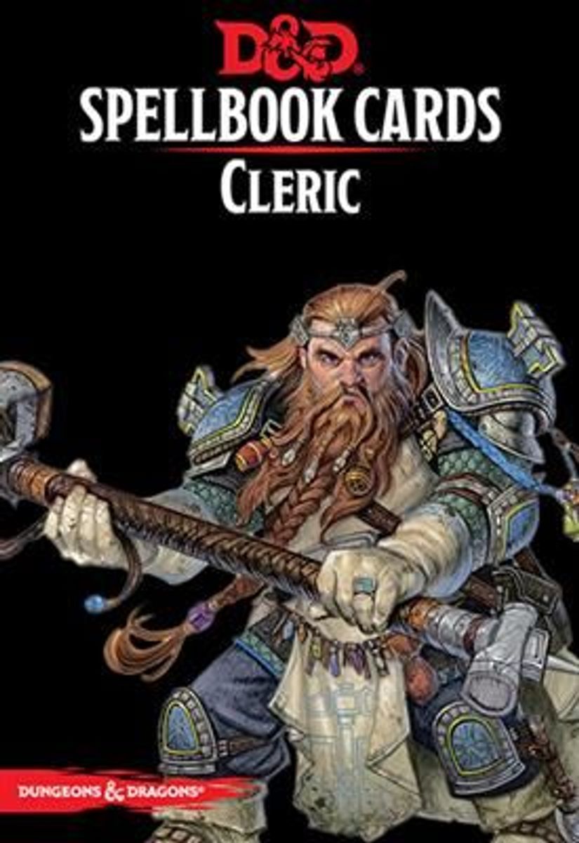 D&D Spellbook Cards Cleric (GF 9)