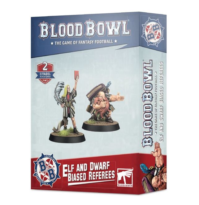 Hovedbilde Blood Bowl Elf and Dwarf Biased Referees