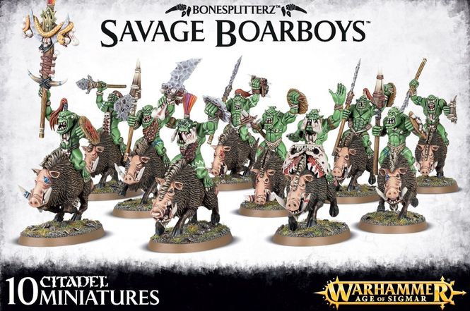 Hovedbilde WEB Orruk Warclans: Savage Boarboys Maniaks