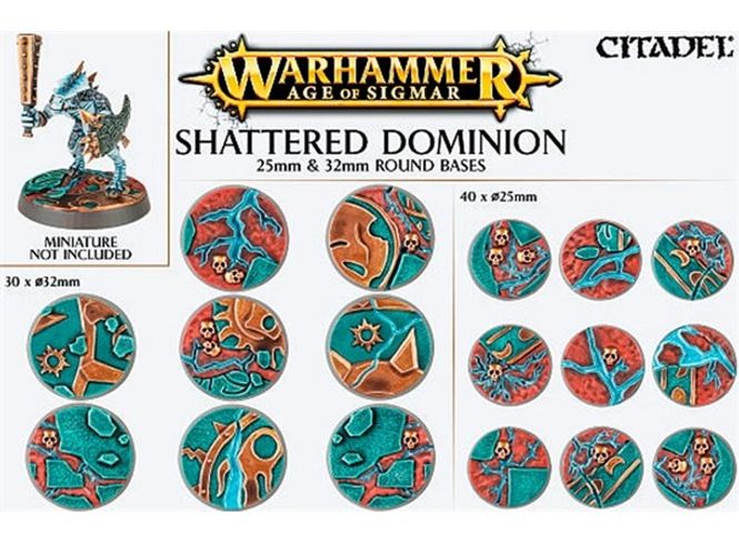 Hovedbilde Shattered Dominion: 25mm & 32mm Round Bases