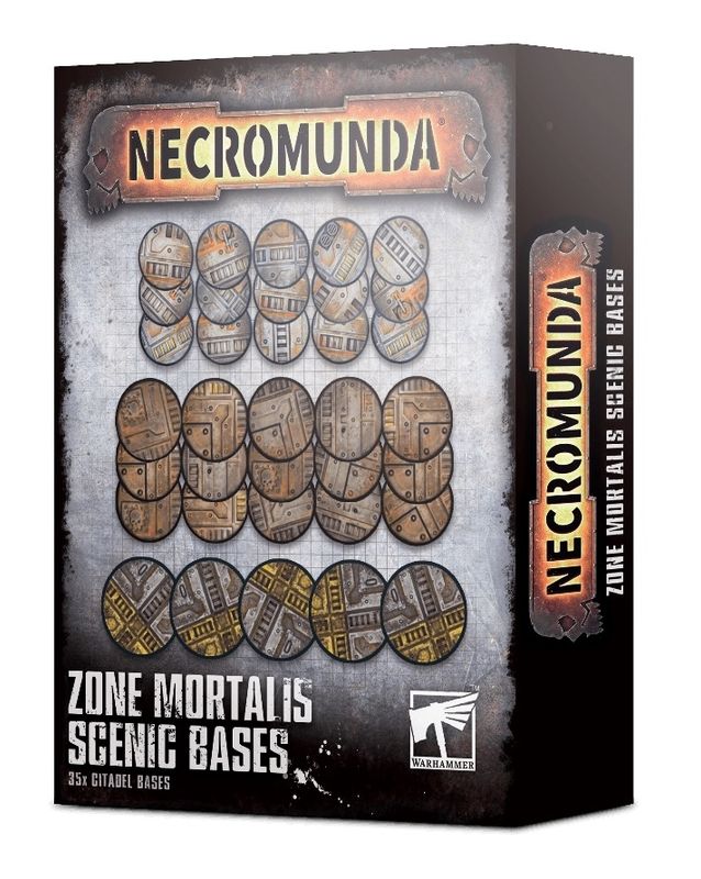 WEB Necromunda: Zone Mortalis Mixed Scenic Bases