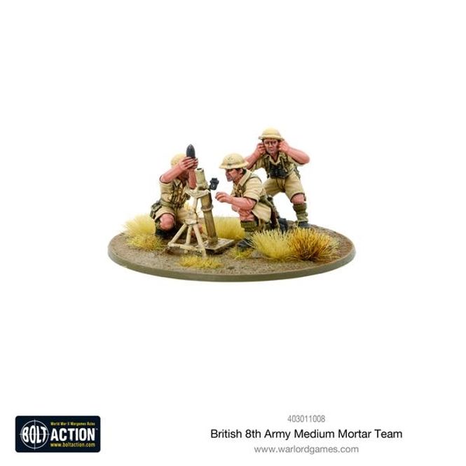 Hovedbilde British 8th Army Medium Mortar Team (Warlord)
