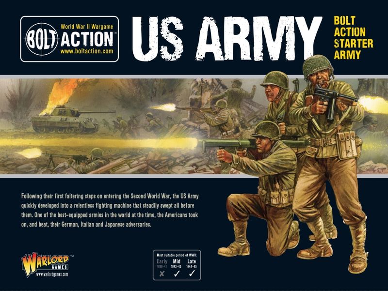 US Bolt Action Starter Army (Warlord)