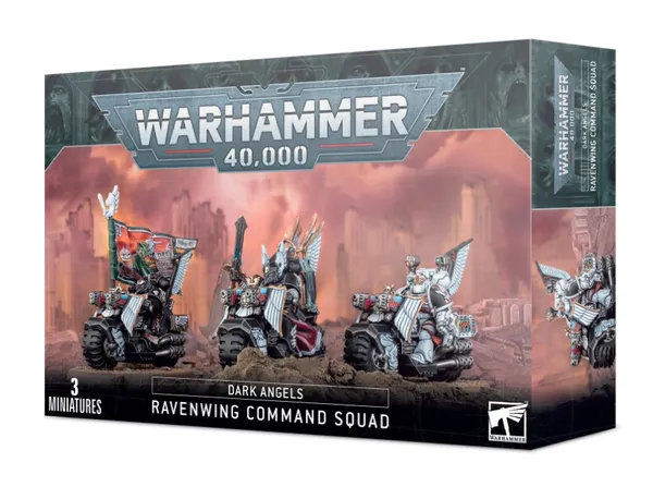 Hovedbilde Dark Angels: Ravenwing Command Squad/ Black ...