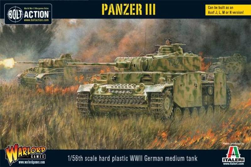 German Panzer III Ausf. J/L/M/N (Warlord)