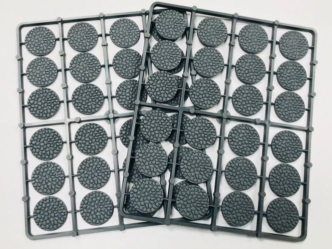 Hovedbilde Renedra 25mm Cobblestone Bases (48)