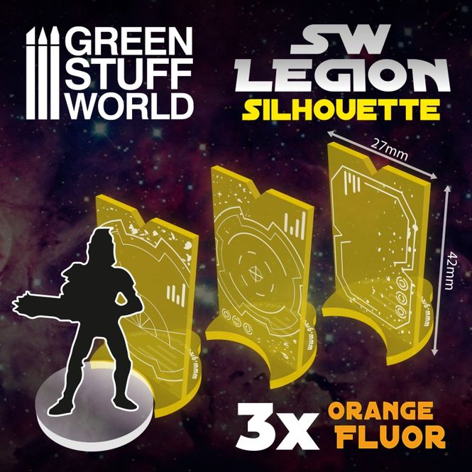 Hovedbilde GSW Legion Silhouette - Fluor Orange