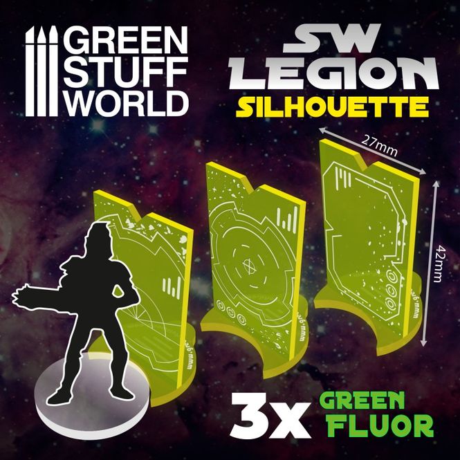 Hovedbilde GSW Legion Silhouette - Fluor Green