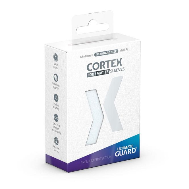 Hovedbilde Ultimate Guard Cortex Matte Transparent Sleeves ...