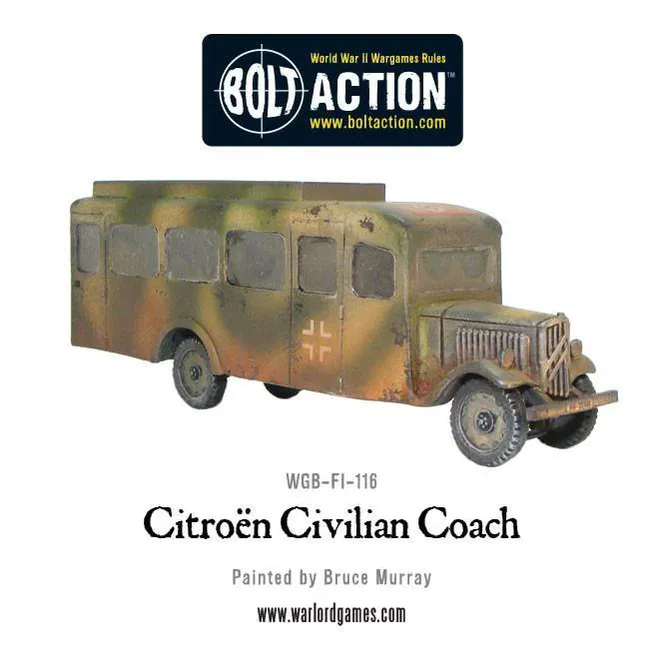 Hovedbilde French Army Civilian Coach (Warlord)