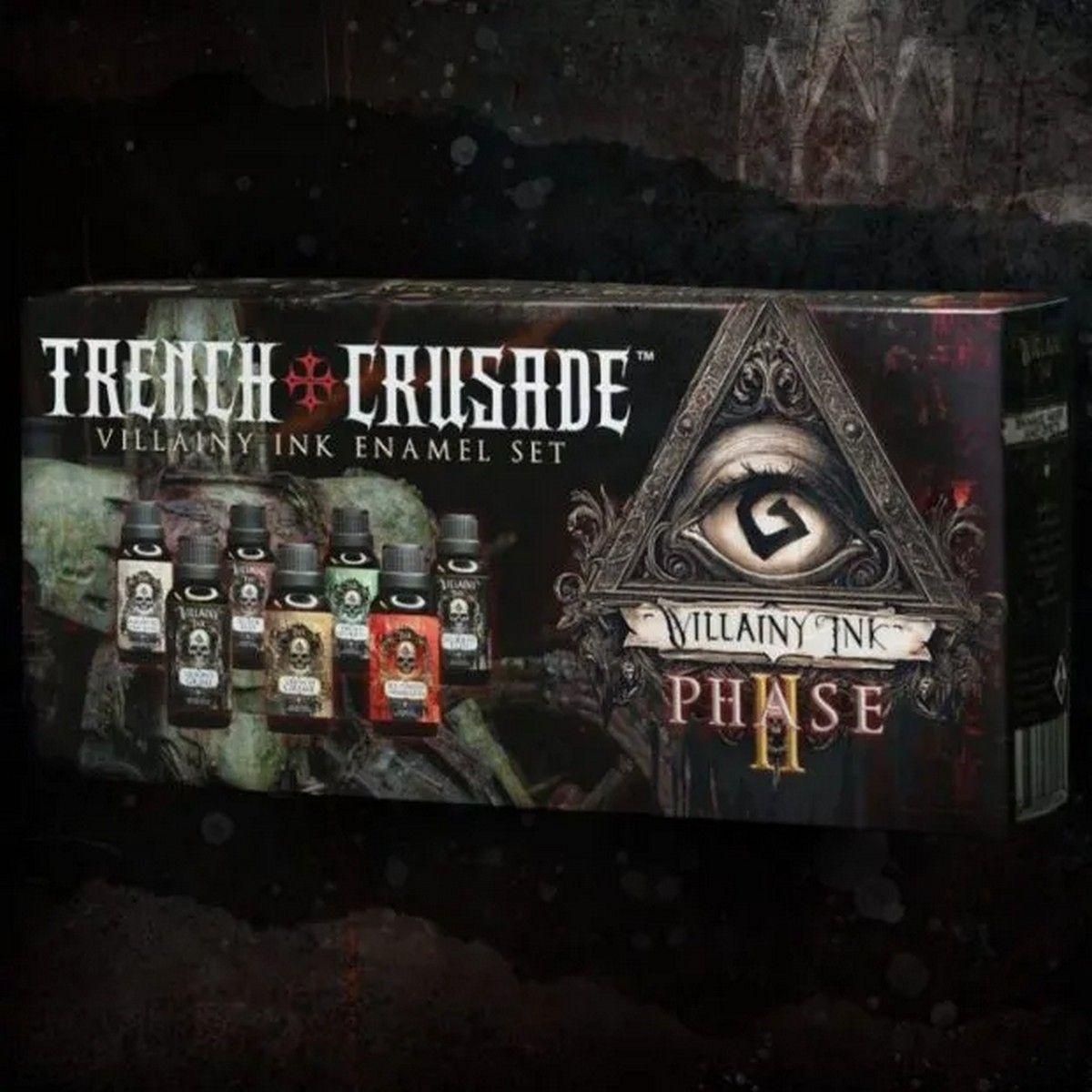 Villany Ink - Phase II Trench Crusade Set (7 x 30ml)