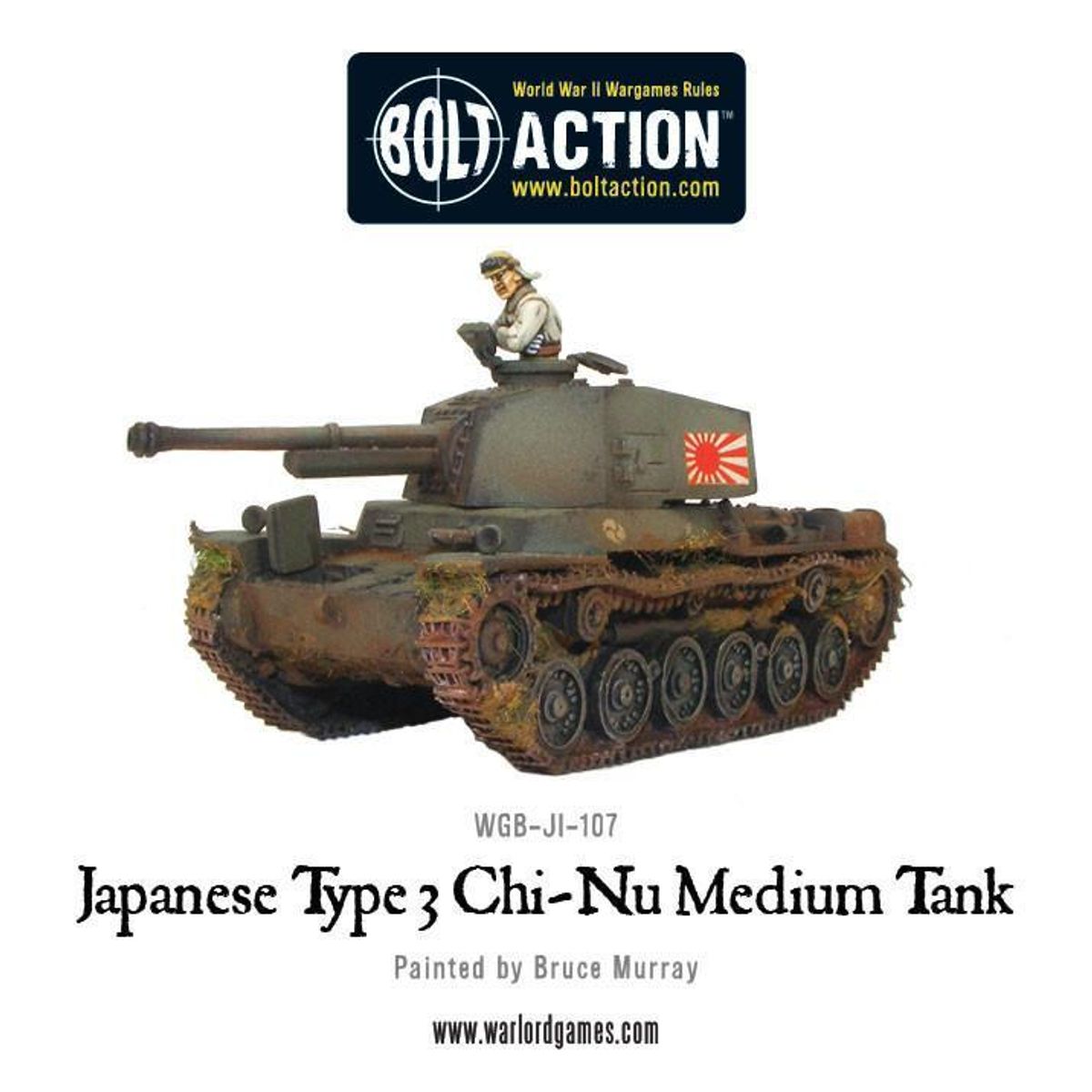 WEB Japanese Type 3 Chi-Nu Medium Tank (Warlord)