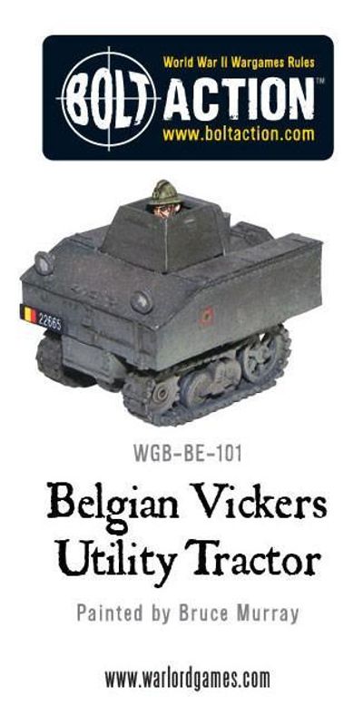 Belgian Vickers Utility Tractor (Warlord)