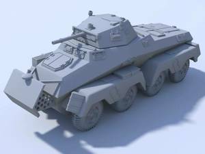 Bilde av SdKfz.231 8-Rad (Blitzkrieg Miniatures)