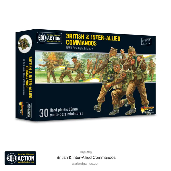 Hovedbilde British & Inter-Allied Commandos (Warlord)
