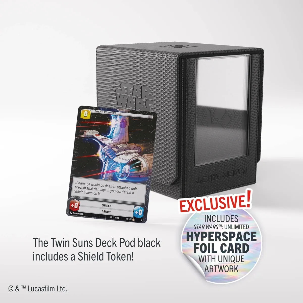 Twin Suns Deck Pod Black (SW Unlimited)