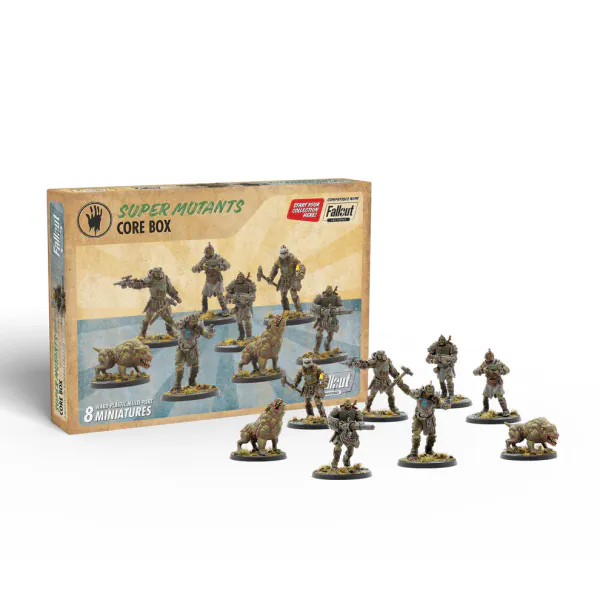 Hovedbilde Fallout: Miniatures - Super Mutants Core Box ...