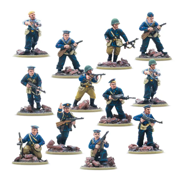 Hovedbilde Soviet Naval Brigade VETERAN Squad (Warlord)