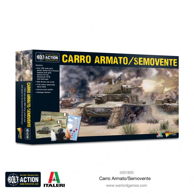 Hovedbilde Italian Army Carro Armato/Semovente (Warlord)