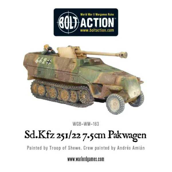 Hovedbilde German Sd.Kfz 251/22 Pakwagen (Warlord)
