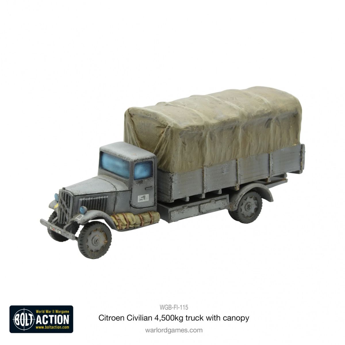 French Army Citroen Truck with Canopy (Warlord)