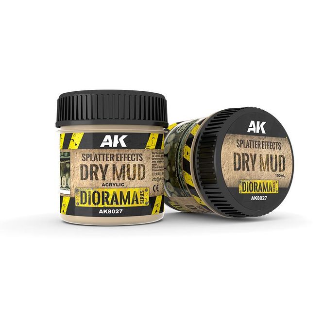 Hovedbilde Splatter Effects - Dry Mud 100ml (AK)