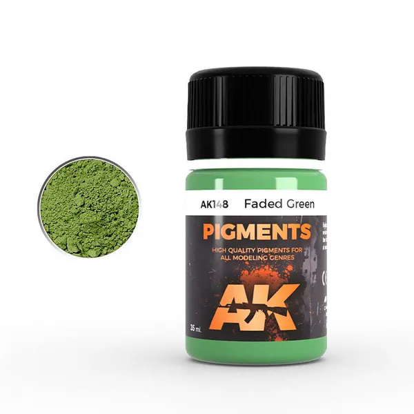 Hovedbilde Pigments: Faded Green 35ml (AK-Interactive)
