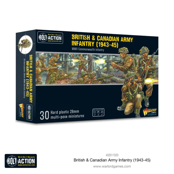 Hovedbilde British & Canadian Army Infantry 1943-45 ...