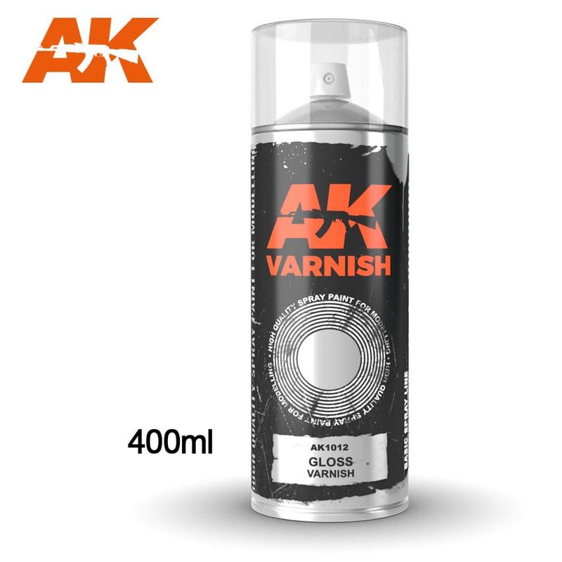 Gloss Varnish Spray 400ml (AK-Interactive)