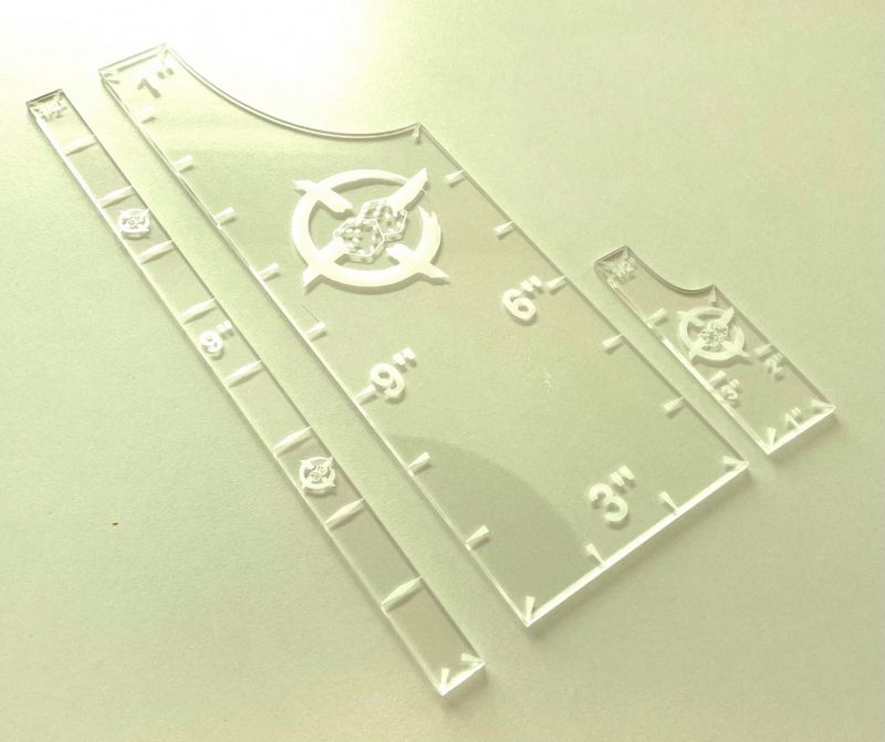 Gauge Set Transparent x 3 (KRO Design)