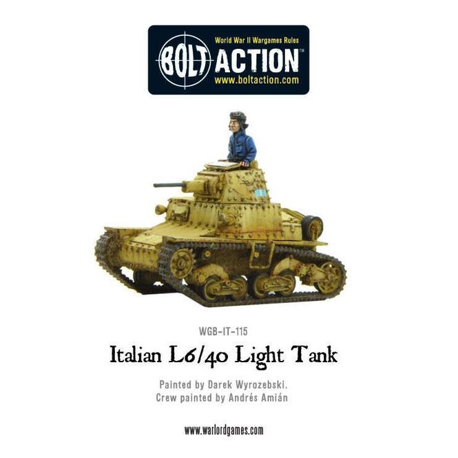 Hovedbilde Italian Army L6/40 Light Tank