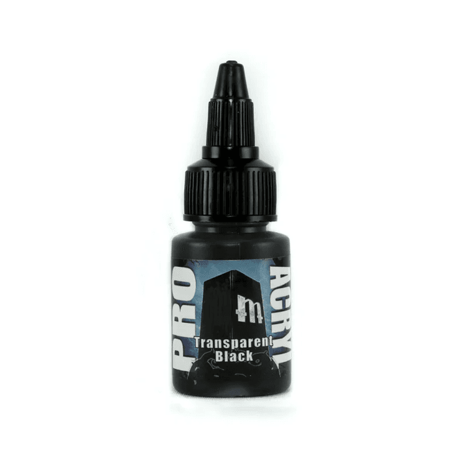 Hovedbilde Pro Acryl Transparent Black (Monument Hobbies)