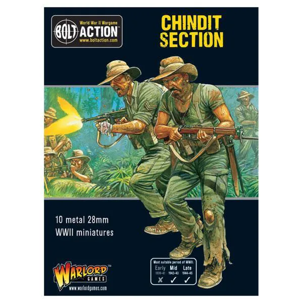Hovedbilde British Chindit Section (Warlord)