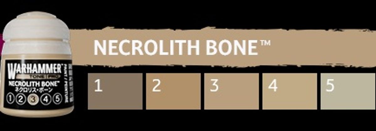 Warhammer Tone Pro Necrolith Bone # 2