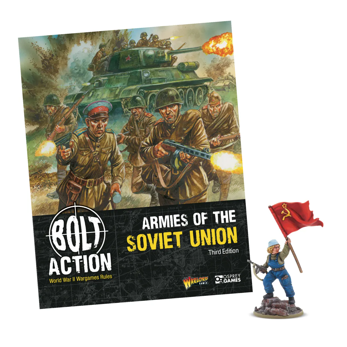 Bolt Action Armies of the Soviet Union v3 w/Figure (Warlord)