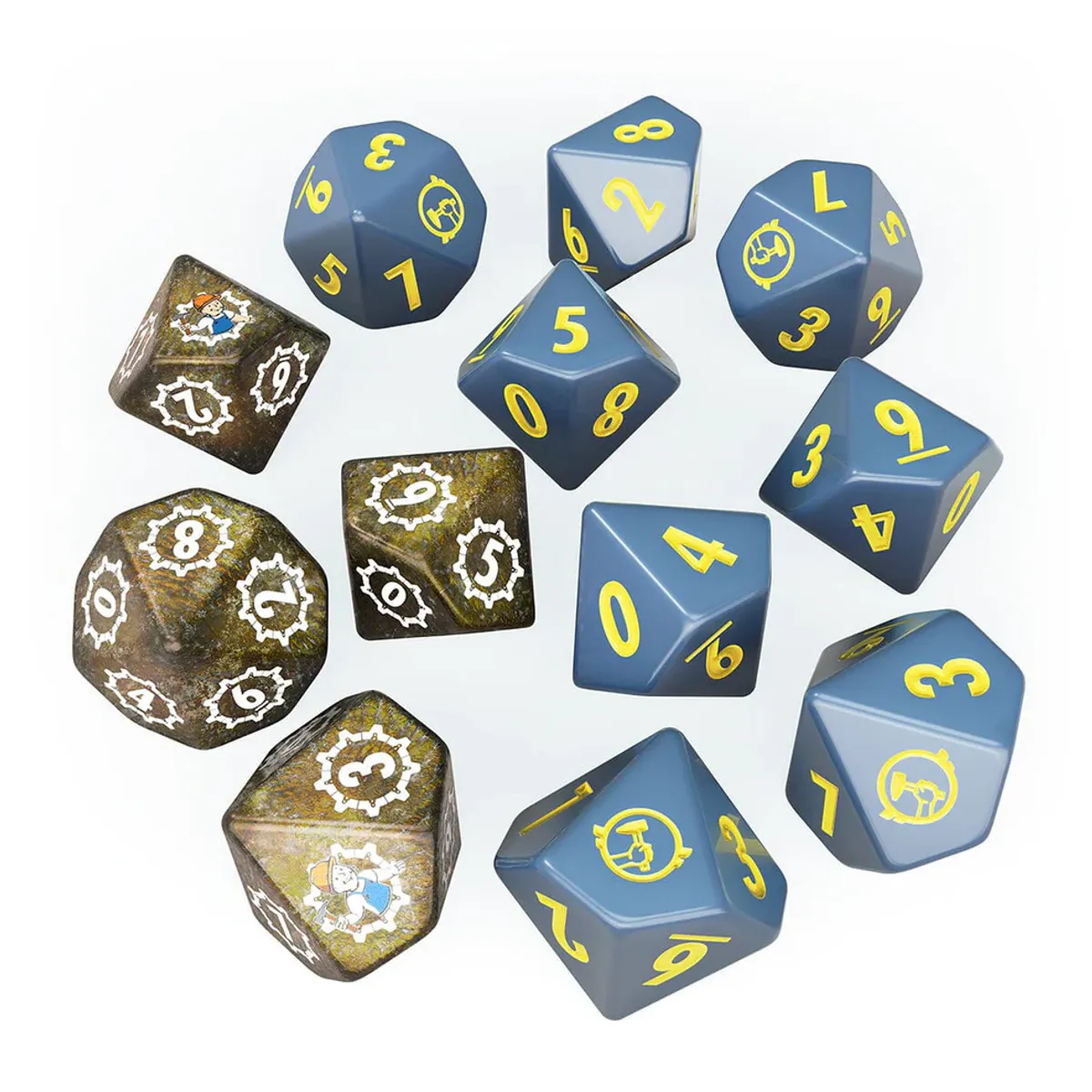 Fallout Factions: Dice Set - Wasteland Survivors
