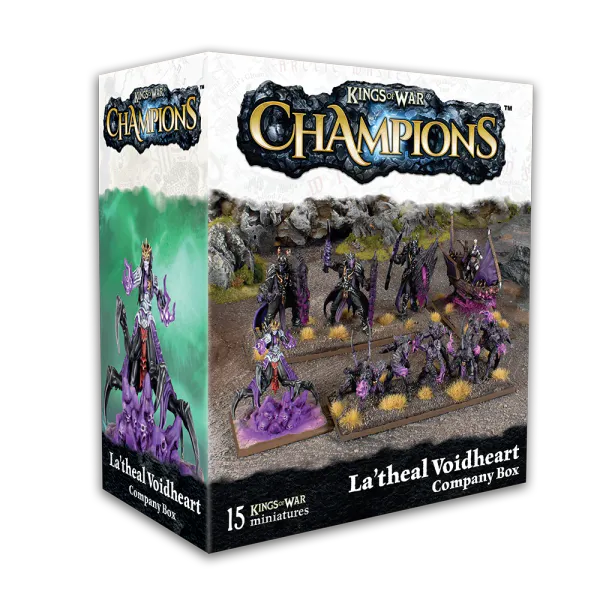 Hovedbilde Kings of War La'theal Voidheart Company Box