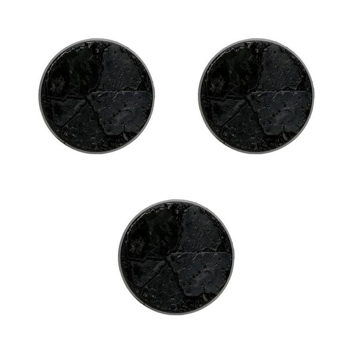 WEB Citadel 60mm TEXTURED Round Bases (3)