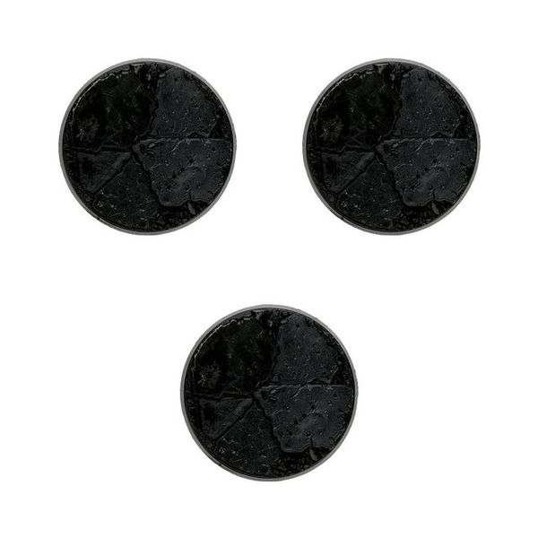 Hovedbilde WEB Citadel 60mm TEXTURED Round Bases (3)