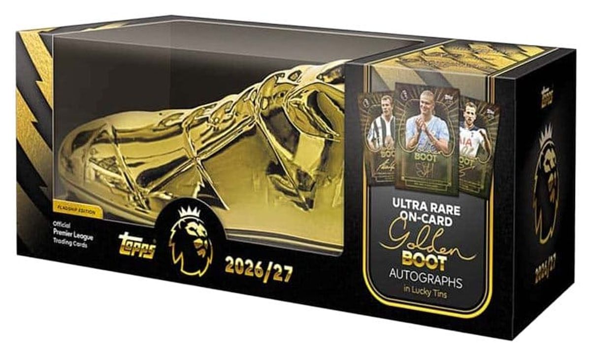 TOPPS Premier League 2026/2027 Trading Cards Golden Boot Tin