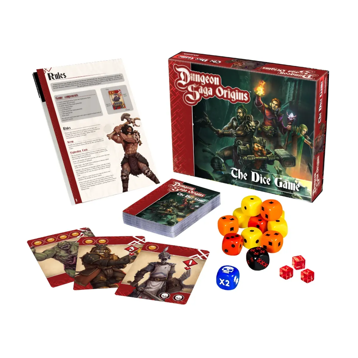 Dungeon Saga Origins: The Dice Game (Mantic)