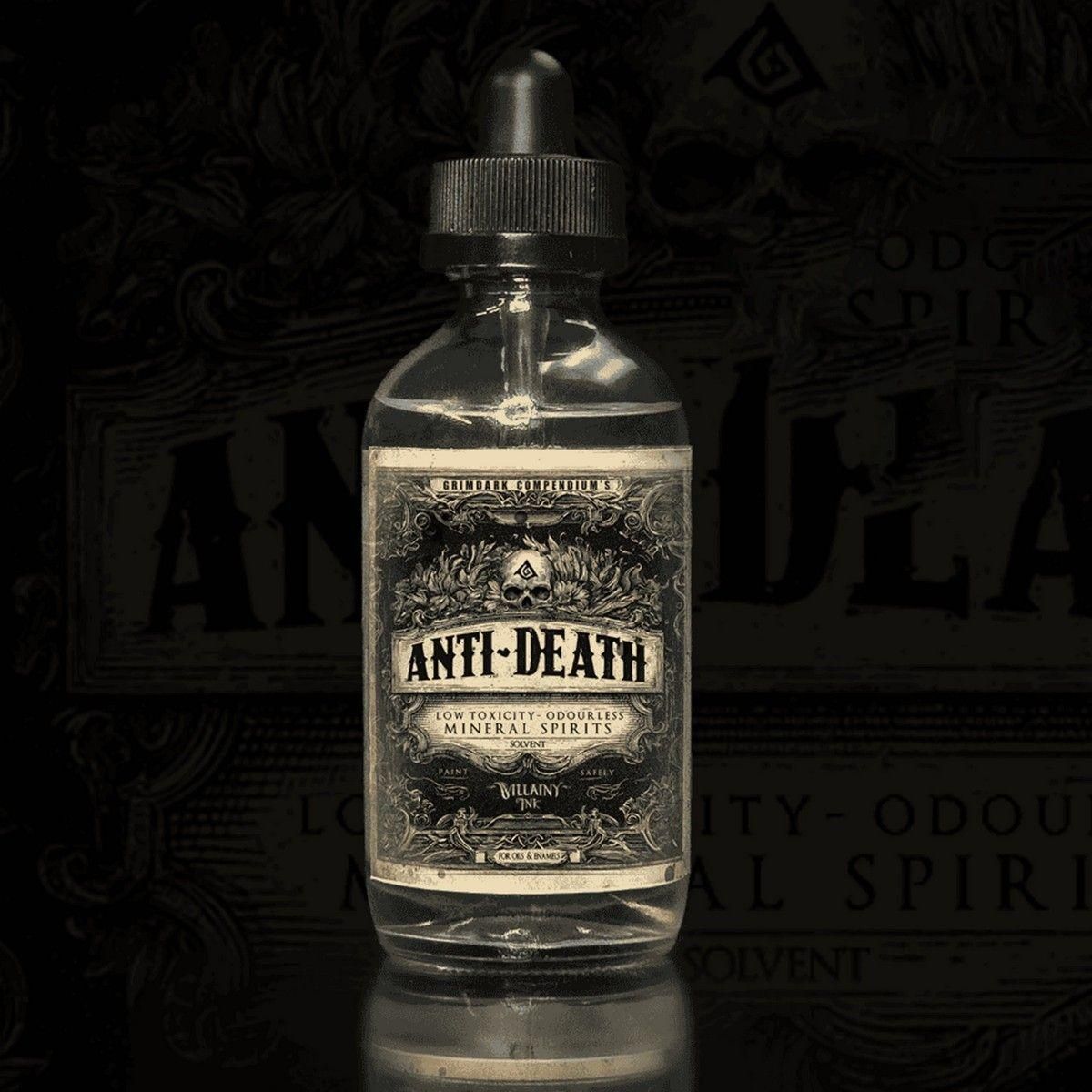 Villany Ink - Anti-Death Odourless Mineral Spirits (108ml)