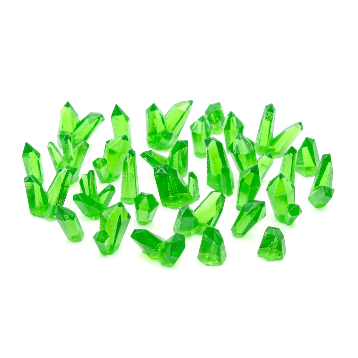 GSW Green Resin Crystals - Medium